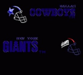 Tecmo Super Bowl (Beta) [b1] Rom